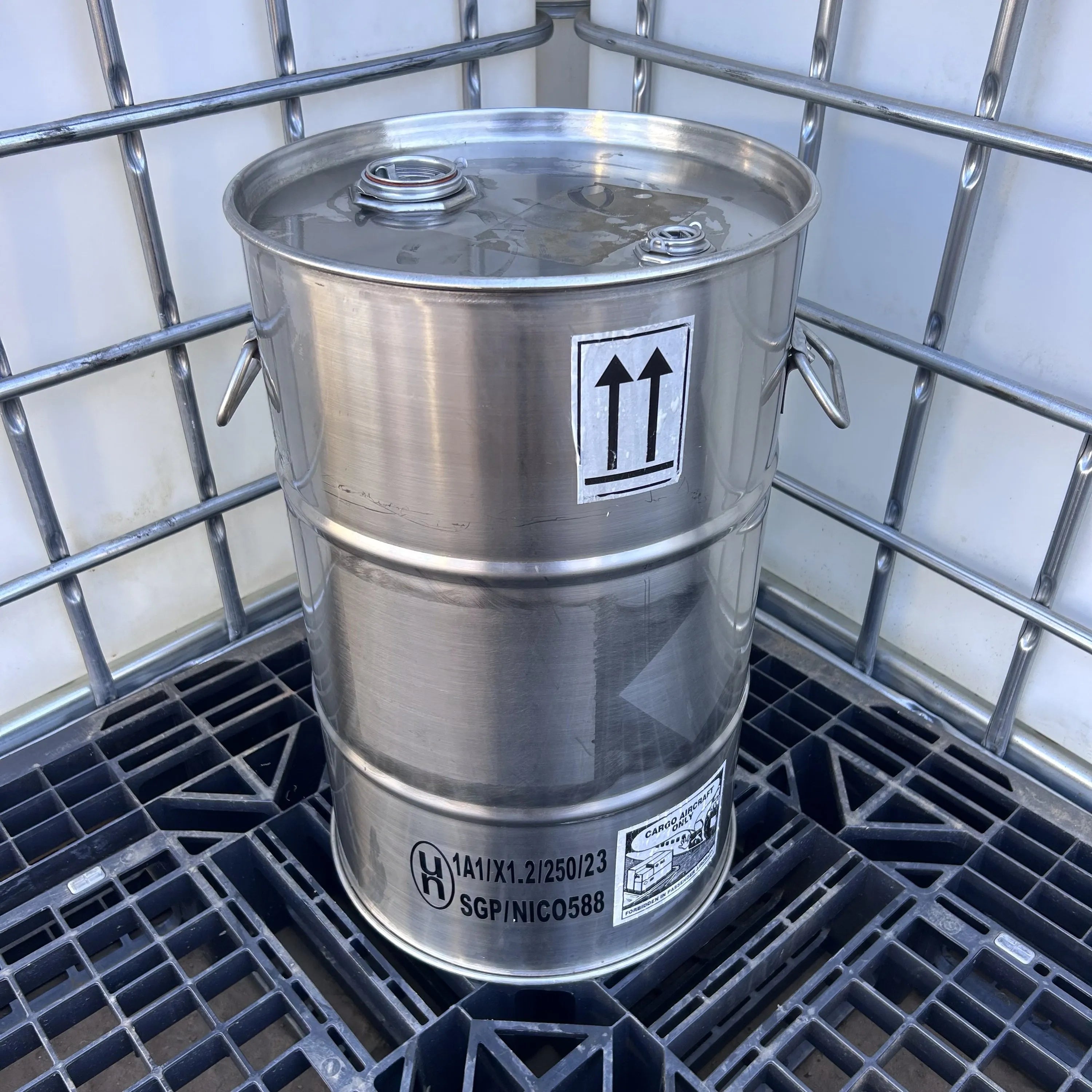 10 Gallon Stainless Barrel (Food Grade) - aquacontainers