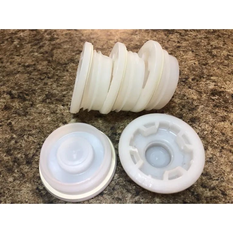 10 pack 2″ Bung Cap Fine & Coarse Thread fits 15 30 55 Gallon plastic Drum Barrel - aquacontainers