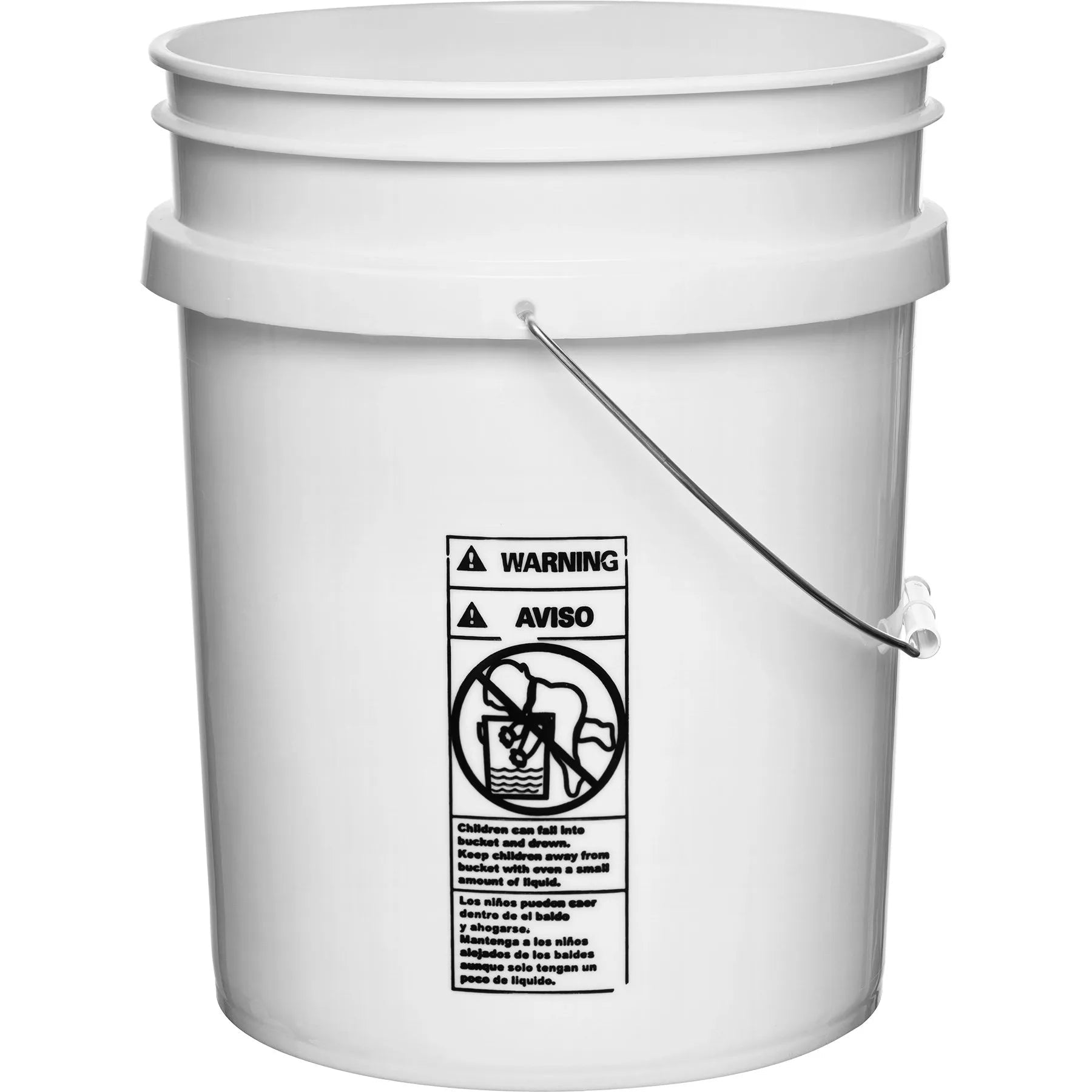5 Gallon Buckets (5 Pack) Food Grade - aquacontainers