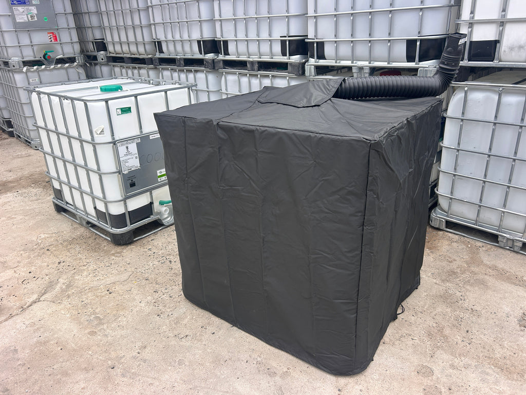 IBC Tote Cover - Heavy Duty 275 Gallon ￼ - Aqua Containers