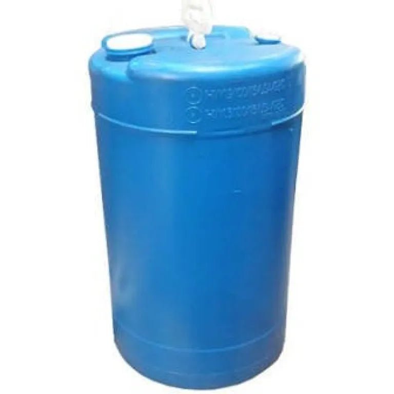 Plastic 15 Gallon Food Grade (Closed top with 2″ caps, Heavy Duty) - aquacontainers