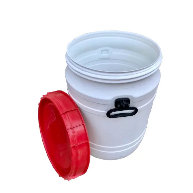 Plastic 17 Gallon Food Grade (Removable Screw Top Barrel) - aquacontainers