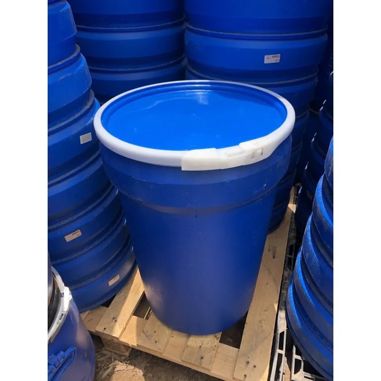 Plastic 30 Gallon (Removable top snap ring barrel) color may vary - aquacontainers
